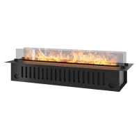 Chimenea empotrada quemador vapor agua led multicolor 120 cm invapo insert