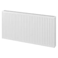 Radiador de agua caliente horizontal 1487w, ancho 90 × alto 60 cm, blanco