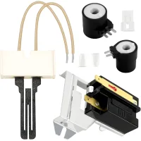 Kit mantenimiento calentador agua eléctrico ewh-02: termostato, cubiertas y elementos calefactores, compatible con la mayoría de marcas