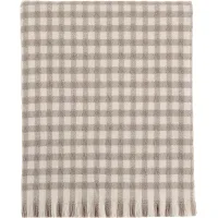 Manta rústica de tricô estilo boho 127 x 170 cm xadrez bege macia quente leve para sofá cadeira cama decoração casa