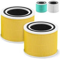 Filtros de repuesto para el purificador de aire levoit core 300-p, paquete de 2 unidades.