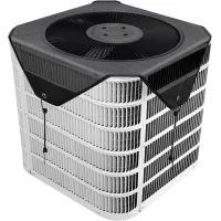 Funda protectora para unidad exterior de aire acondicionado, cubierta de techo para aire acondicionado central de 81 x 81 cm.