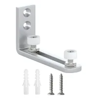 Dispositivo antivibración - dispositivo antivibración para puertas correderas - guía de suelo - impide que la puerta se cierre