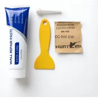 Kit de reparación para bañeras blancas (apto para superficies de esmalte, fibra de vidrio, acrílico y cerámica), 250 g