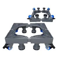 Base universal para lavadora, freno de polea, base elevadora y móvil, soporte, estante, base móvil para electrodomésticos.