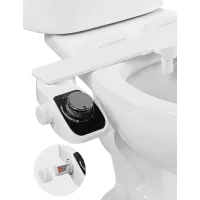 Bidé para inodoro, kit de bidé todo en uno: los accesorios cumplen con el estándar europeo de 3/8 de pulgada; fácil de instalar.