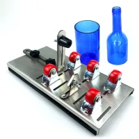 Juego de cortadores de botellas de vidrio, herramientas de corte para bricolaje, cortador de vidrio manual, apto para todo tipo de botellas de vidrio