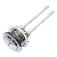 Botón de inodoro de 38 mm/1,5 pulgadas - rosca doble - botón de descarga - botón de tanque ajustable