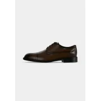 BOSS Zapatos con cordón 'Tayil'  marrón oscuro