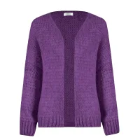 SASSYCLASSY Cárdigan talla grande  berenjena