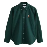 Next Camisa  verde oscuro