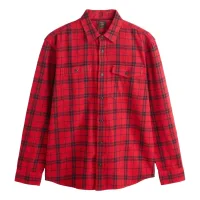 Next Camisa  rojo / negro