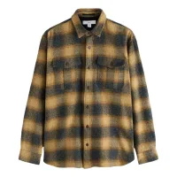 Next Camisa  marino / amarillo / pino