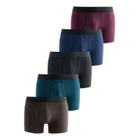 Next Calzoncillo boxer  navy / azul noche / gris oscuro / petróleo / cyclam